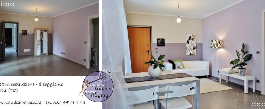 prima e dopo home staging in cantiere