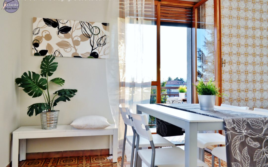 home staging cucina casa vintage