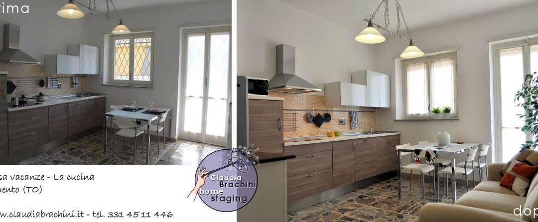 prima e dopo cucina