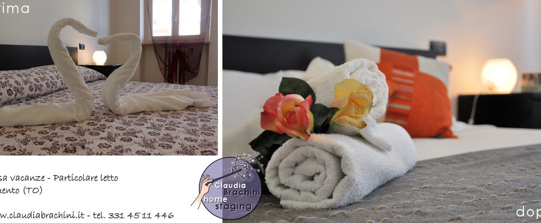 home staging prima e dopo letto b&b