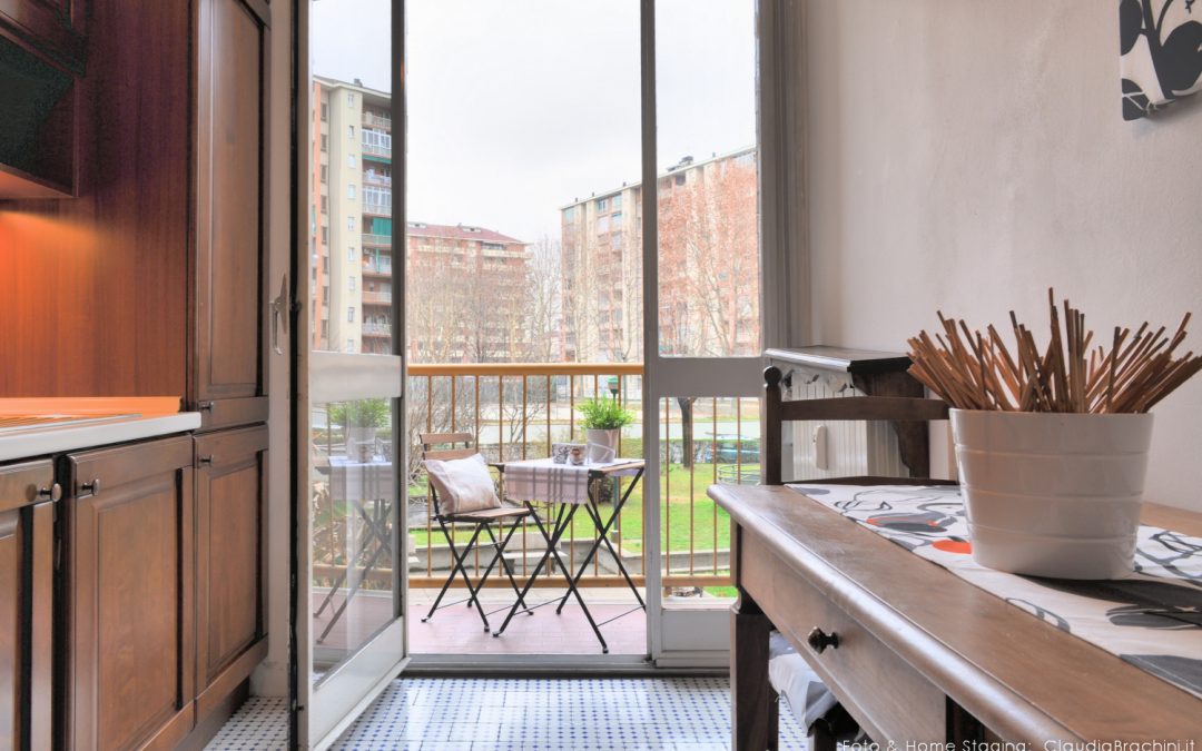 home staging cucina e terrazzo Claudia Brachini