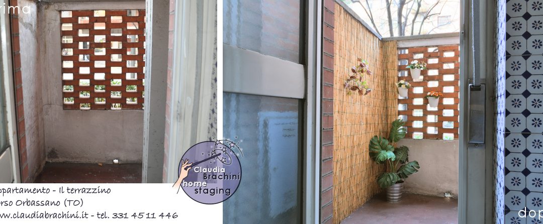 home staging terrazzino