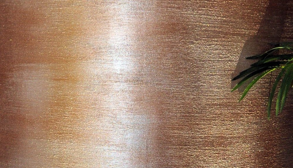finitura graffiata bronzo