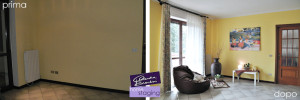 home staging angolo soggiorno