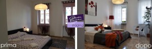 home staging casa vacanze camera