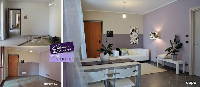 home staging soggiorno