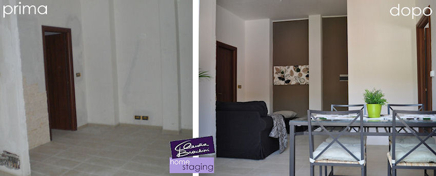 home staging soggiorno