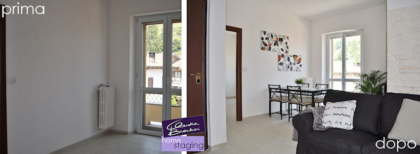 home staging soggiorno