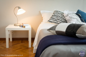 Home Staging dettaglio letto