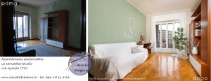 prima e dopo home staging studio