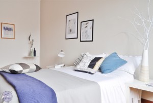 home staging Particolare letto