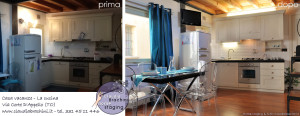 prima e dopo home staging cucina