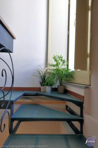 home staging particolare della scala