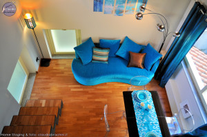 home staging soggiorno casa vacanze