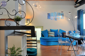 home staging soggiorno casa vacanze
