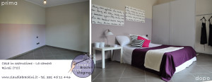 prima e dopo home staging in cantiere
