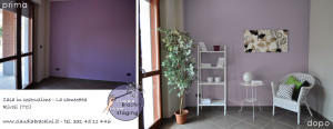 prima e dopo home staging in cantiere