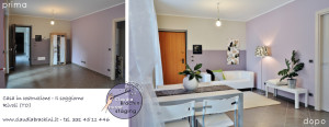 prima e dopo home staging in cantiere