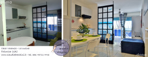 prima e dopo home staging cucina