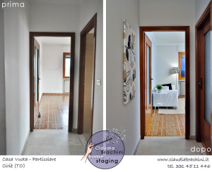 prima e dopo home staging soggiorno