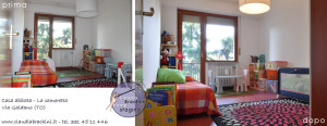 home staging prima e dopo cameretta