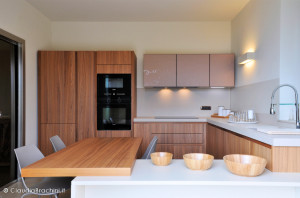 interior design cucina noce canaletto