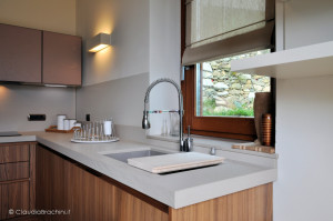 interior design cucina noce canaletto