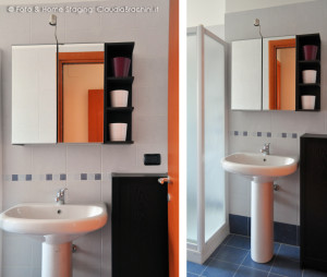 bagno arredato ikea per casa in affitto