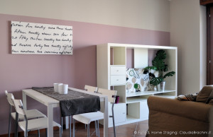 soggiorno arredato ikea per casa in affitto