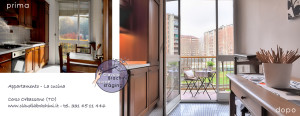 home staging cucina prima e dopo