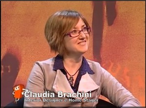Claudia Brachini trasmissione il bello del mattone