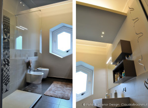 bagno tortora e resina di cemento piastrelle cementine