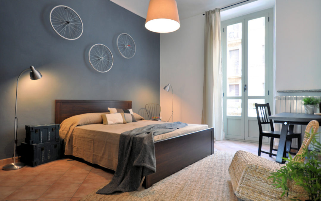 Realizzazione appartamento per AirBnB – ruote di bicicletta